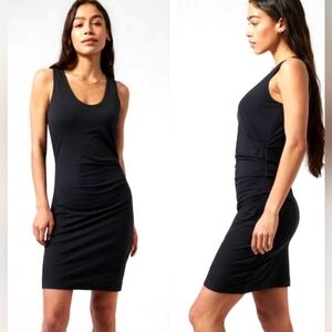 Athleta Black Sleeveless Tank Dress